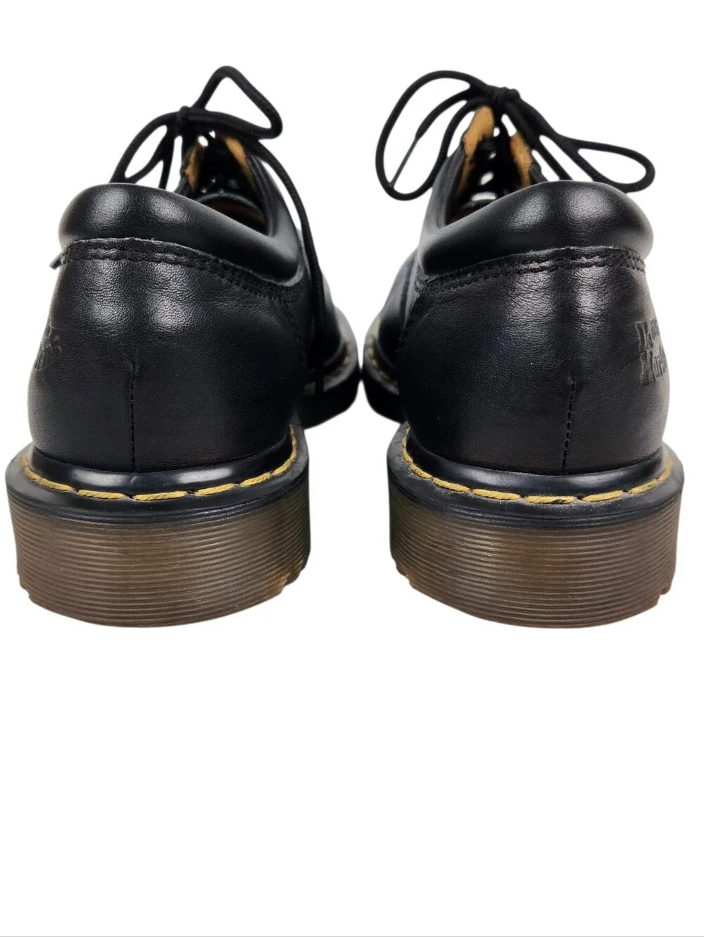 Dr. Martens Black Leather Oxford Shoes Mens Size 11 10805 8053 AirWair Cushion